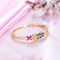 Enchanting Harmony Gold-Plated 925 Sterling Silver Bracelet