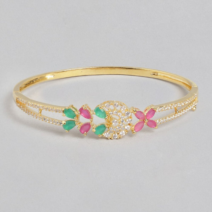 Enchanting Harmony Gold-Plated 925 Sterling Silver Bracelet