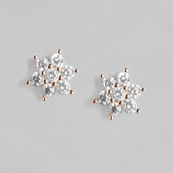 Enchanting Nakshatra Floral Silver Earring Combo