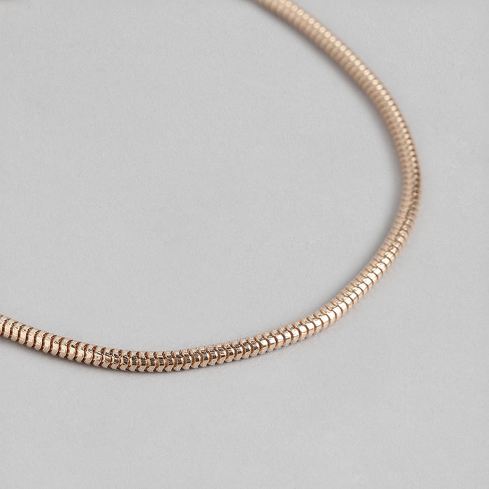 Enchanting Rose 925 Sterling Silver Rose Gold Plated Bracelet
