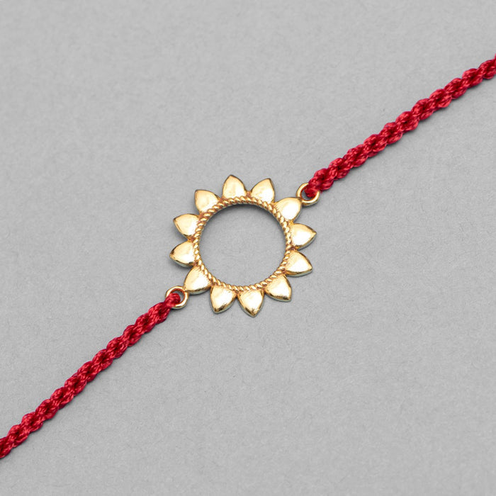 Endearing Union: The Bhai-Bhabhi 925 Sterling Silver Rakhi Duo
