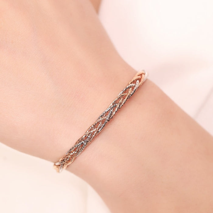Entangled 925 Sterling Silver Bracelet