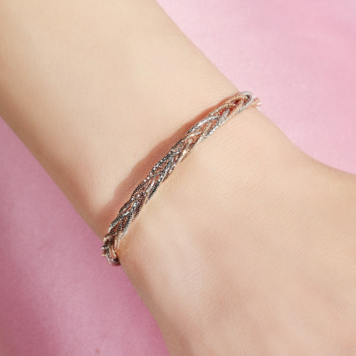 Entangled 925 Sterling Silver Bracelet