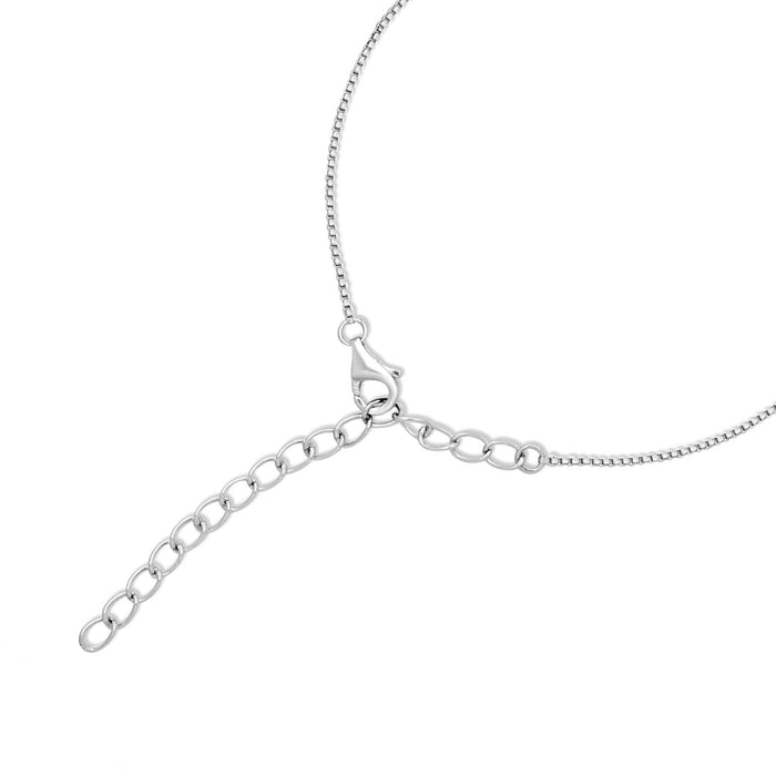 Adjustable extender chain and lobster clasp on a women's 925 Sterling Silver bracelet – Zavya