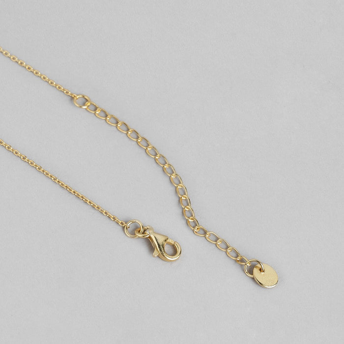 Eternal Petals Gold Plated CZ 925 Sterling Silver Flower Mangalsutra