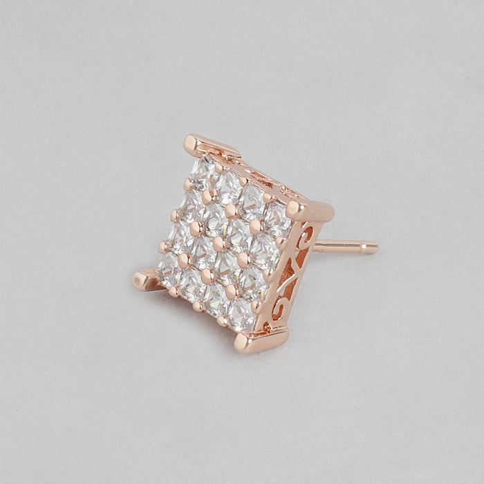 Eternal Shimmer Rose Gold Plated 925 Sterling Silver Earrings