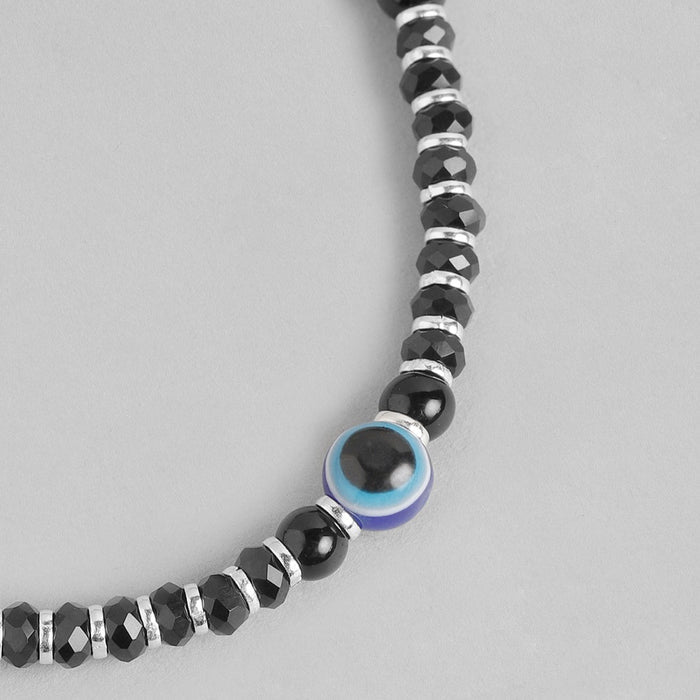 Evil Eye Beaded 925 Sterling Silver Kids Bracelet (Age : 0 - 3 Years)