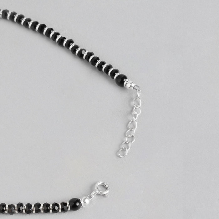Evil Eye Beads 925 Sterling Silver Anklets