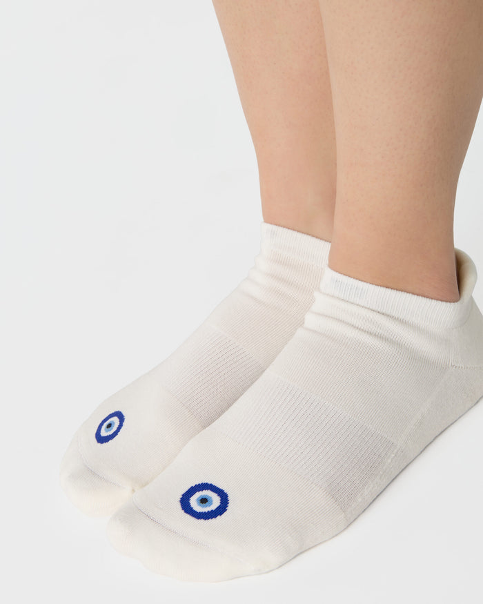 Evil Eye Full Foot Grip Sock