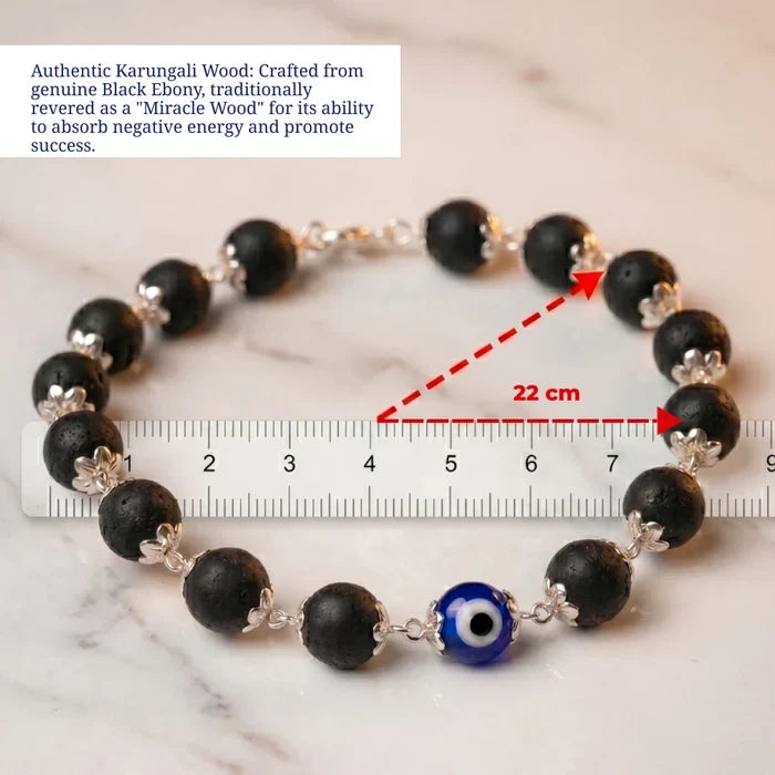 Evil Eye Karungali Bracelet - view 3