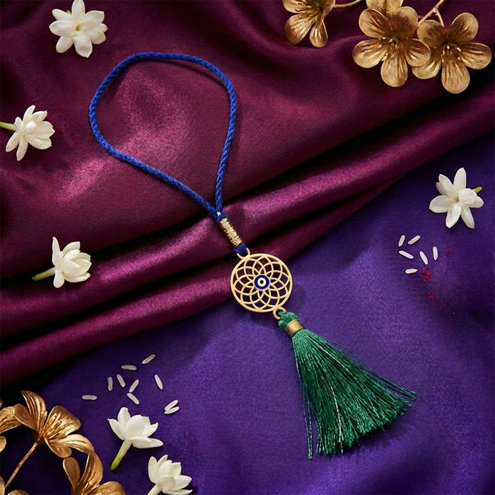 Evil Eye Lumba Rakhi for Bhabhi
