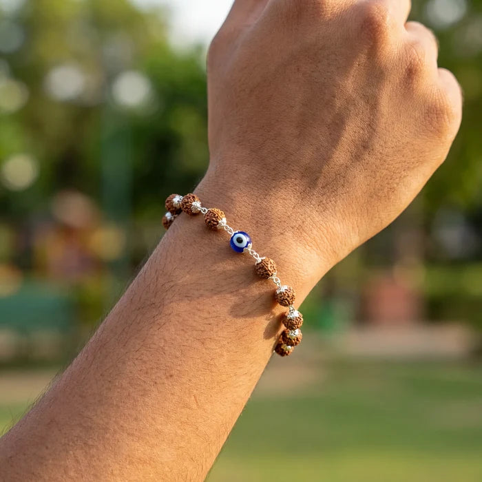 Evil Eye Rudraksha Bracelet - view 3