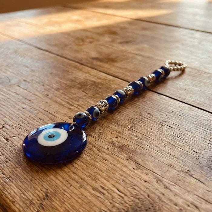 Evil Eye Wall Hanging with Buddha