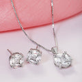 Feel the Beauty 925 Silver Jewellery Set