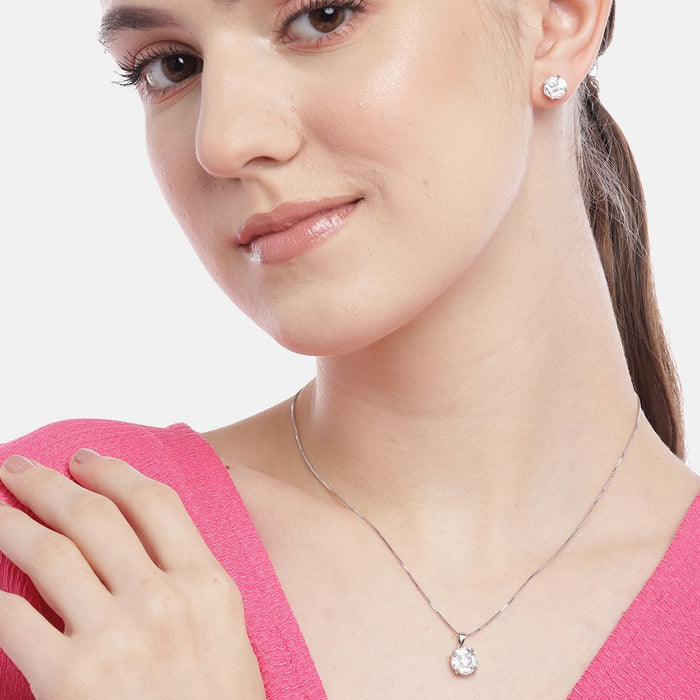 Feel the Beauty 925 Silver Jewellery Set