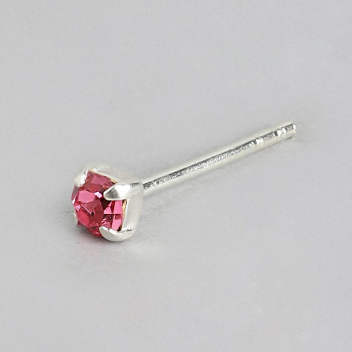 Fiery Passion 925 Sterling Silver Stud Earrings