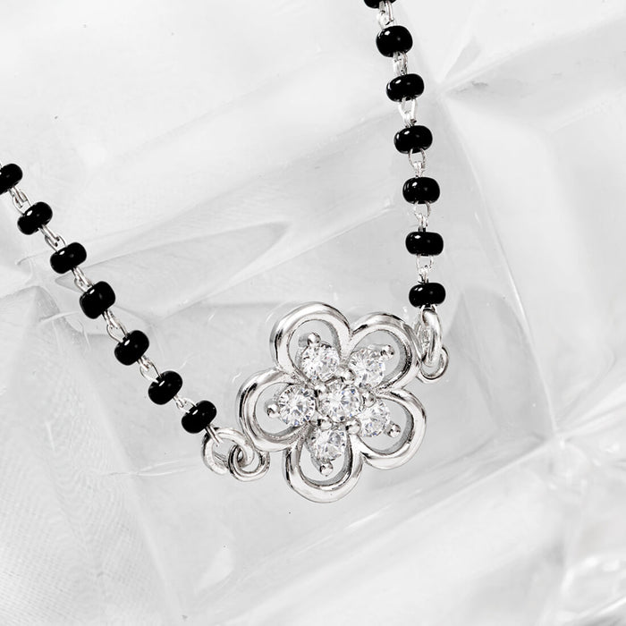 Fleur 925 Silver Mangalsutra