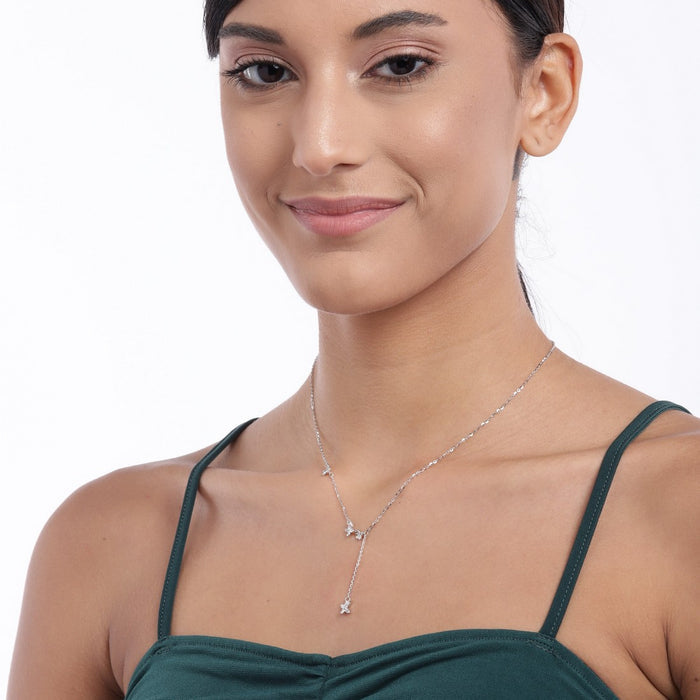 Fly High Butterfly 925 Sterling Silver Necklace