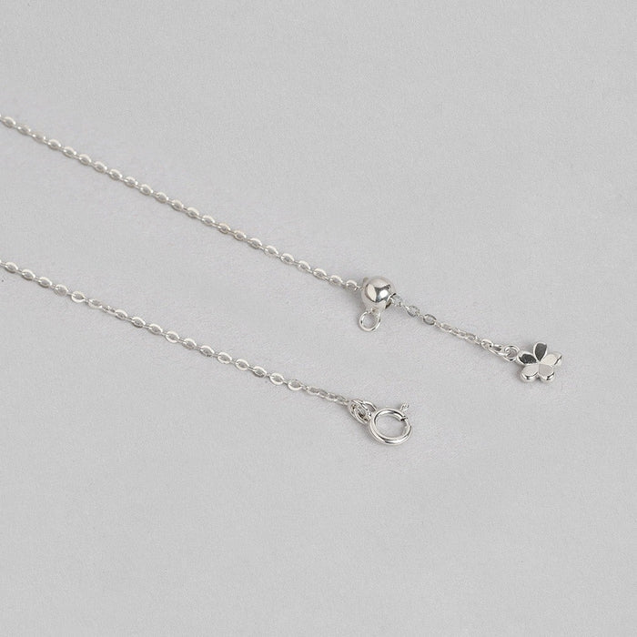 Fly High Butterfly 925 Sterling Silver Necklace
