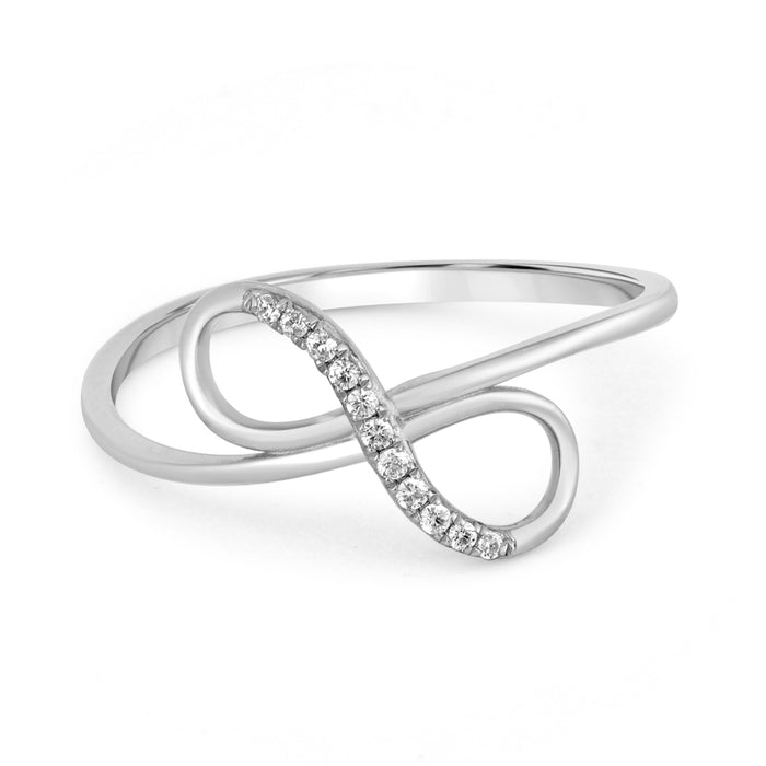 Forever Sparkle Gold Ring with Lab Grown Diamond
