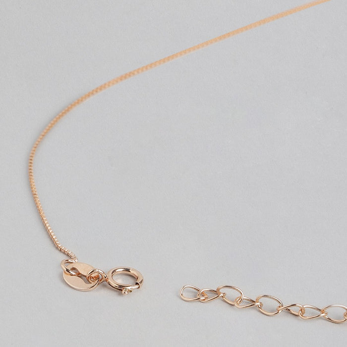 Freshwater Pearl 925 Silver Jewellery Set in Rose Gold