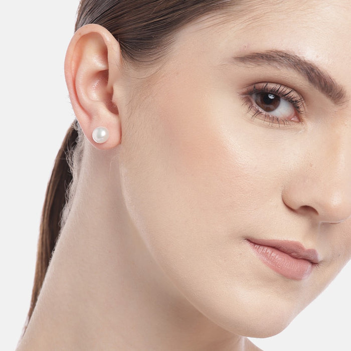 Freshwater Pearl 925 Sterling Silver Earring Combo