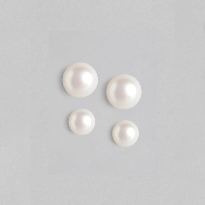 Freshwater Pearl 925 Sterling Silver Earring Combo