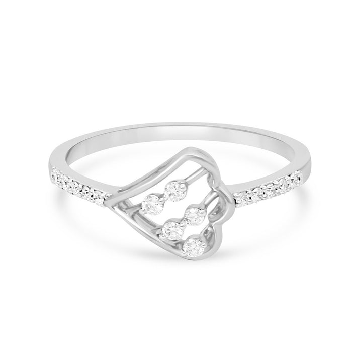 Frost Fairy Gold Ring with Lab-Grown Diamonds