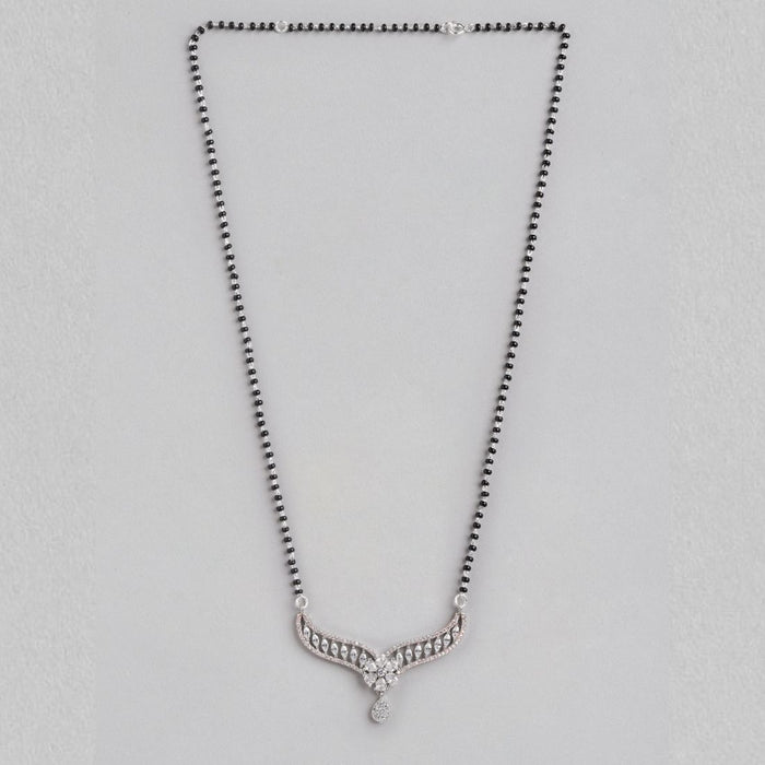 Garden Serenade Dual Tone CZ 925 Sterling Silver Mangalsutra
