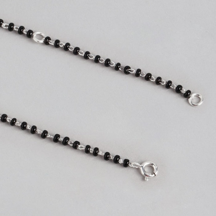 Garden Serenade Dual Tone CZ 925 Sterling Silver Mangalsutra