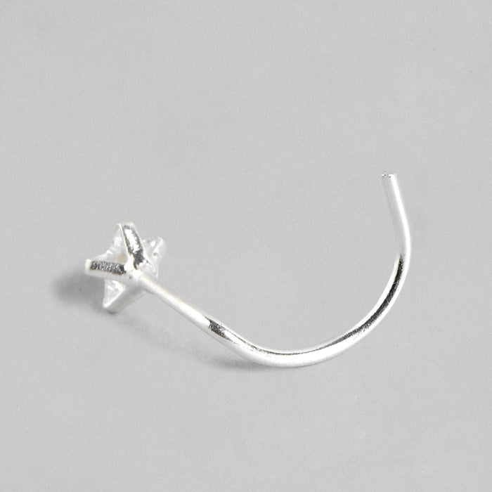 Geometrical 925 Sterling Silver Nath Set of 3