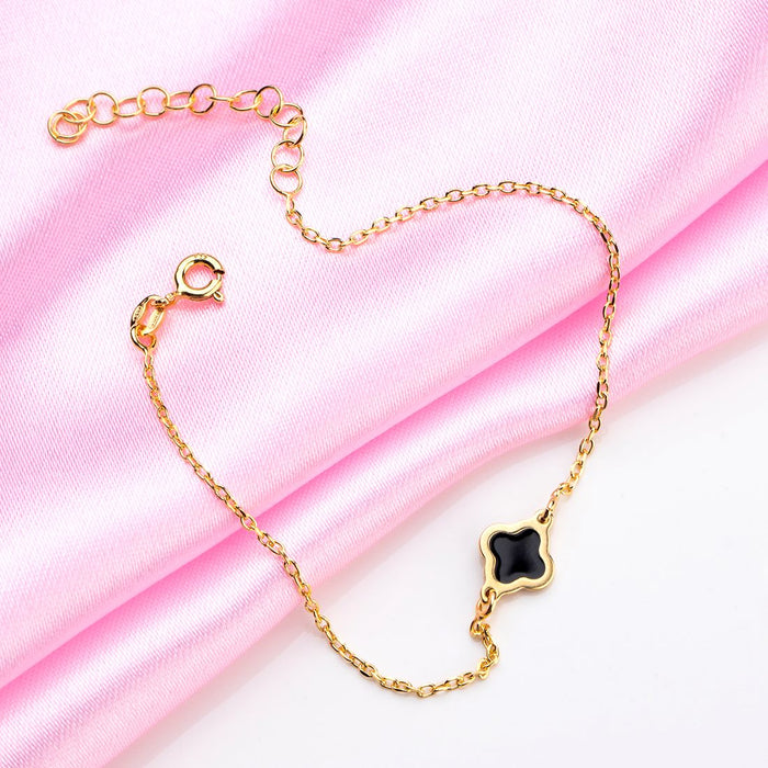 Gilded Glamour Gold-Plated 925 Sterling Silver Bracelet