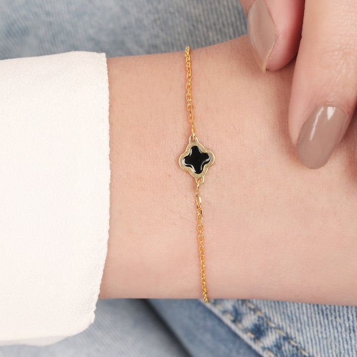 Gilded Glamour Gold-Plated 925 Sterling Silver Bracelet