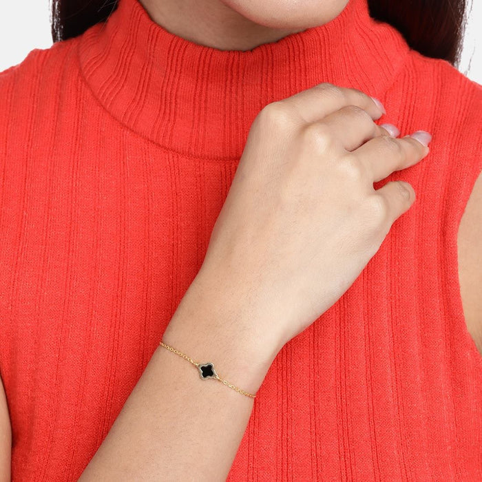 Gilded Glamour Gold-Plated 925 Sterling Silver Bracelet