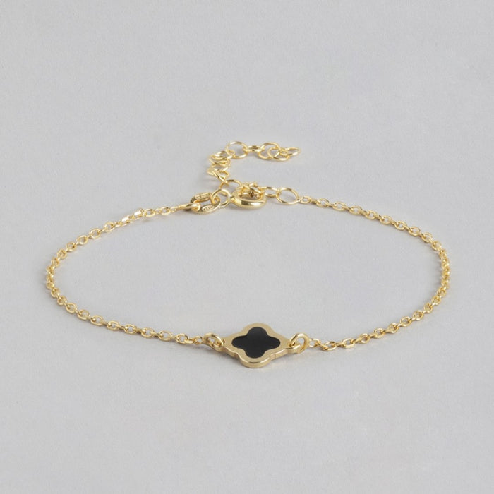 Gilded Glamour Gold-Plated 925 Sterling Silver Bracelet