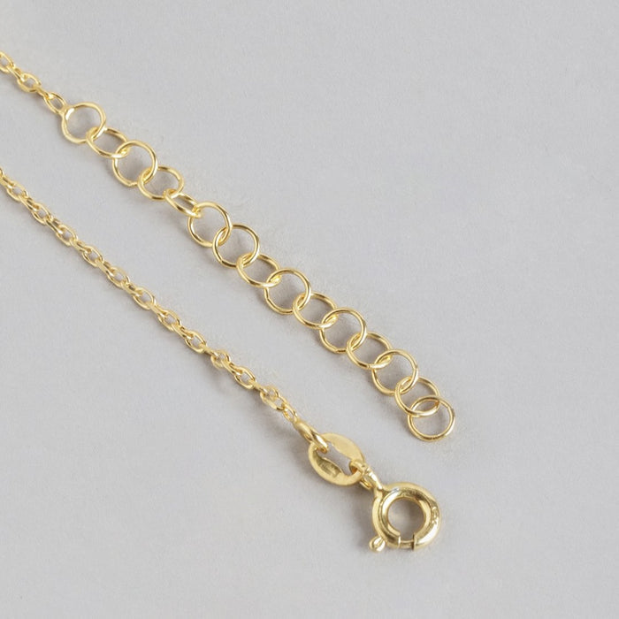 Gilded Glamour Gold-Plated 925 Sterling Silver Bracelet