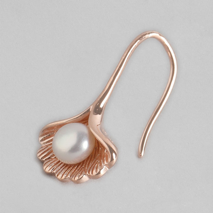 Glam Lady Shell And Pearl 925 Silver Earrings Combo