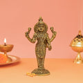 Goddess Lakshmi Brass Idol