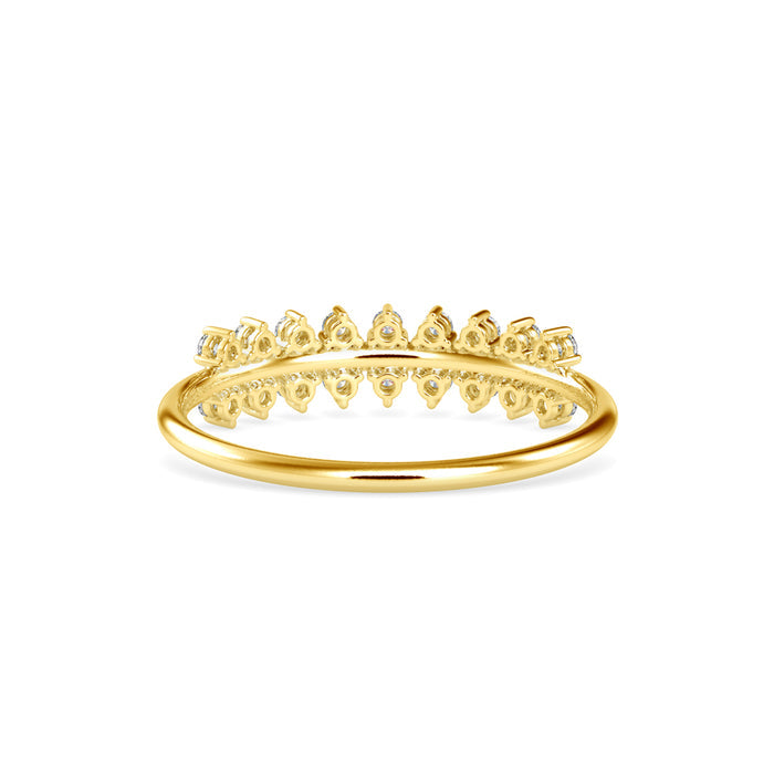 Gold Cherished Bond Lab Grown Diamond Ring