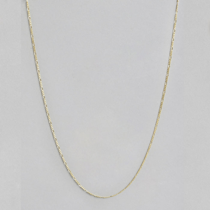 Gold Plated 925 Sterling Silver Figaro Chain
