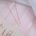 Gold Plated Heart 925 Sterling Silver Necklace