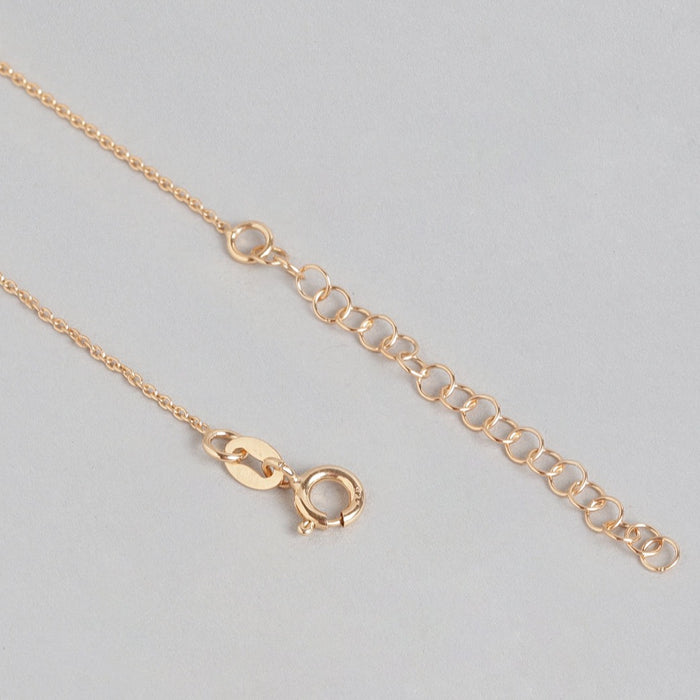 Gold Plated Heart 925 Sterling Silver Necklace