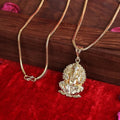 Gold plated Lord Ganesh Pendant