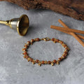 Gold Plated Rudraksha Bracelet For Women