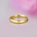 925 Sterling Silver Golden Aura Gold-Plated 925 Sterling Silver Ring for Him (Adjustable) for Women – Zavya