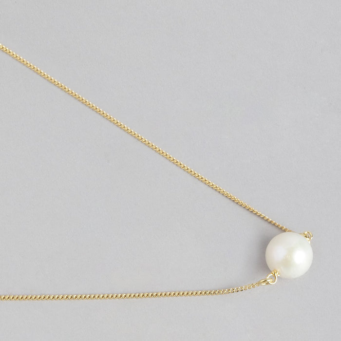 Golden Embrace Gold Plated 925 Sterling Silver Necklace