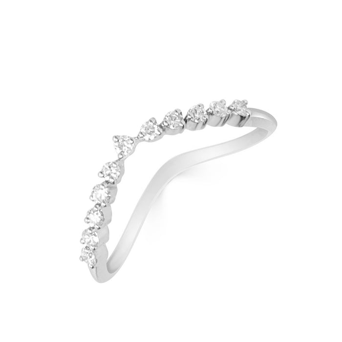 Golden Eternity Gold Ring with Lab-Grown Diamonds