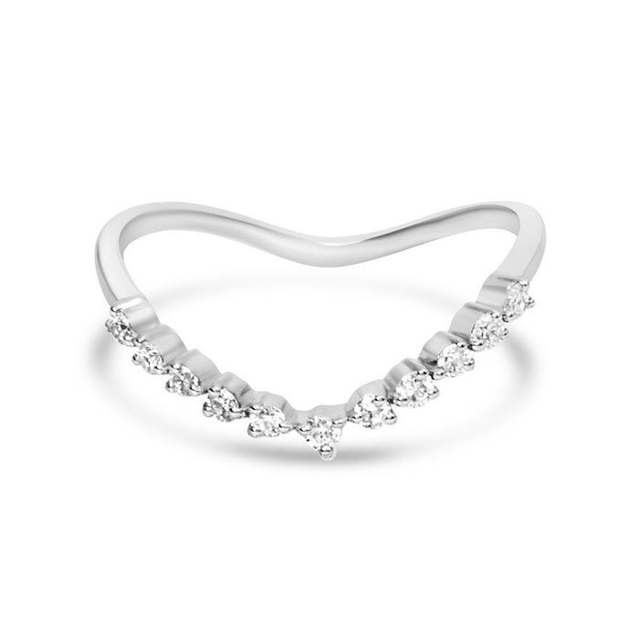 Golden Eternity Gold Ring with Lab-Grown Diamonds