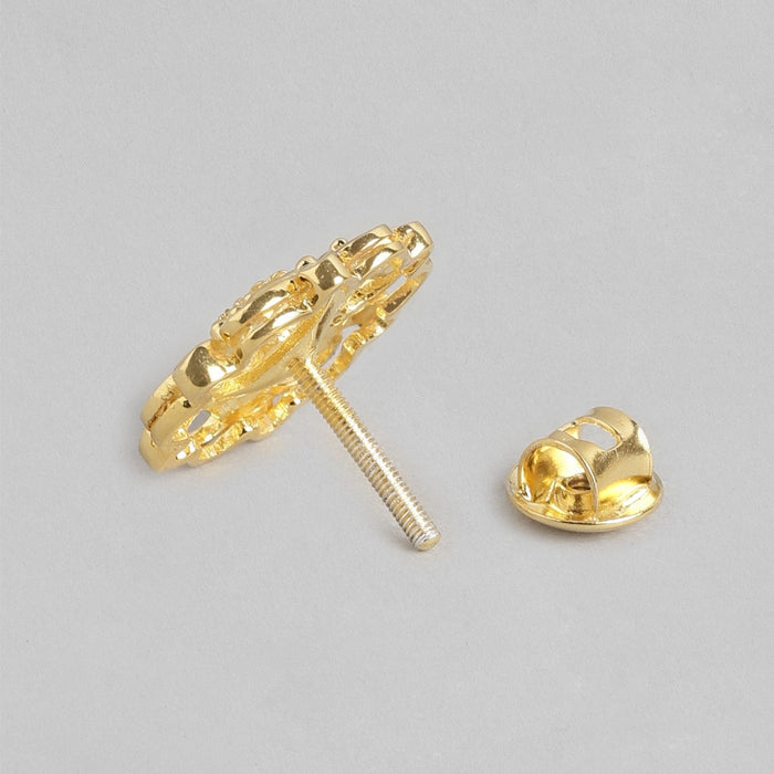 Golden Glow Gold Plated 925 Sterling Silver Earrings