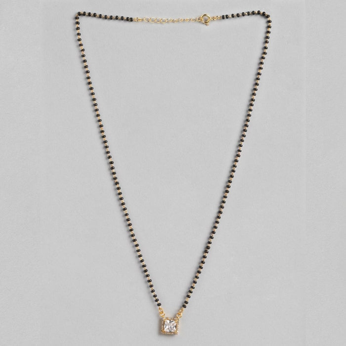 Golden Radiance 925 Sterling Silver Beaded Mangalsutra